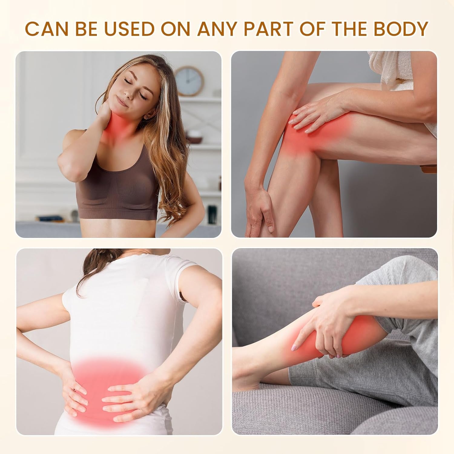 Red Light Therapy for Body, 7 Colors LED Red Light Therapy Lamp with Stand for Face, Knee, Back